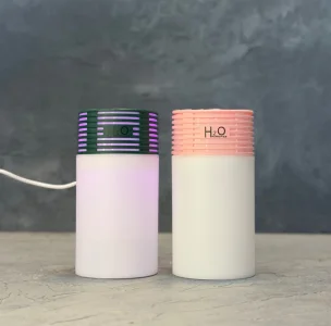 دستگاه بخور و رطوبت ساز مدل H2O با LED